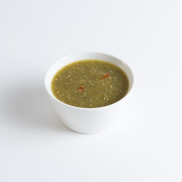 8 Oz Green Sauce.