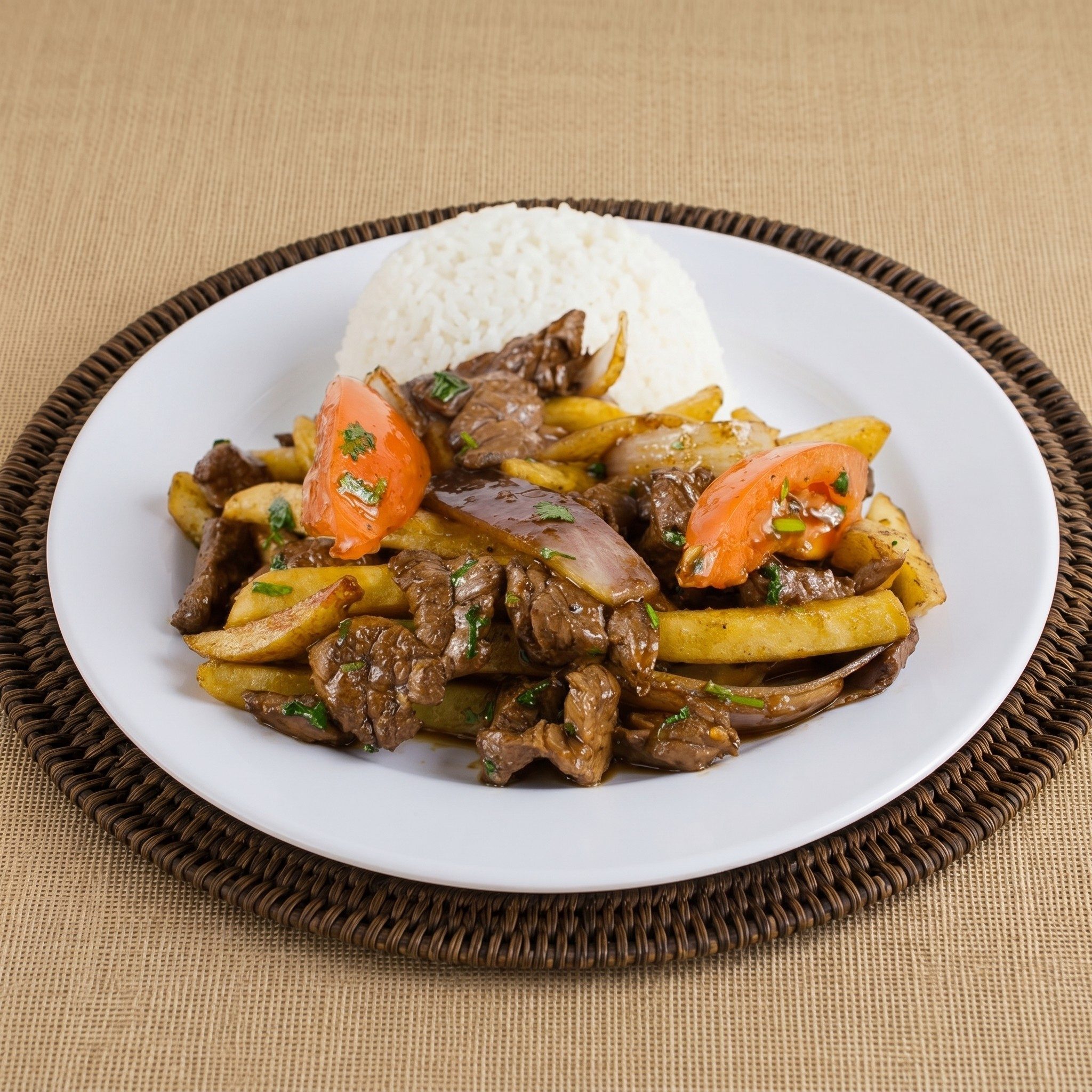 Lomos Saltado.