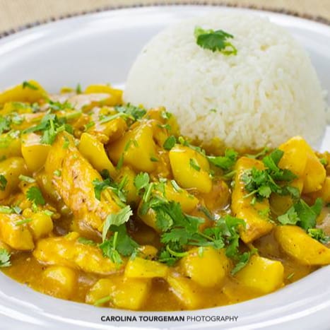 Spicy Chicken or Beef.